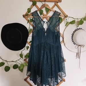 Free People Lace Mini Dress